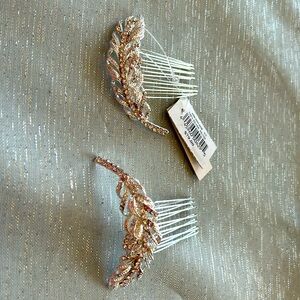 Rhinestone Hair Combs from David’s Bridal. NWT